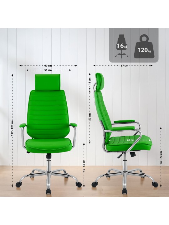 Bureaustoel Rako, groen