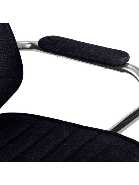 Bureaustoel Rako stof, zwart