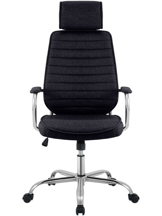 Bureaustoel Rako stof, zwart