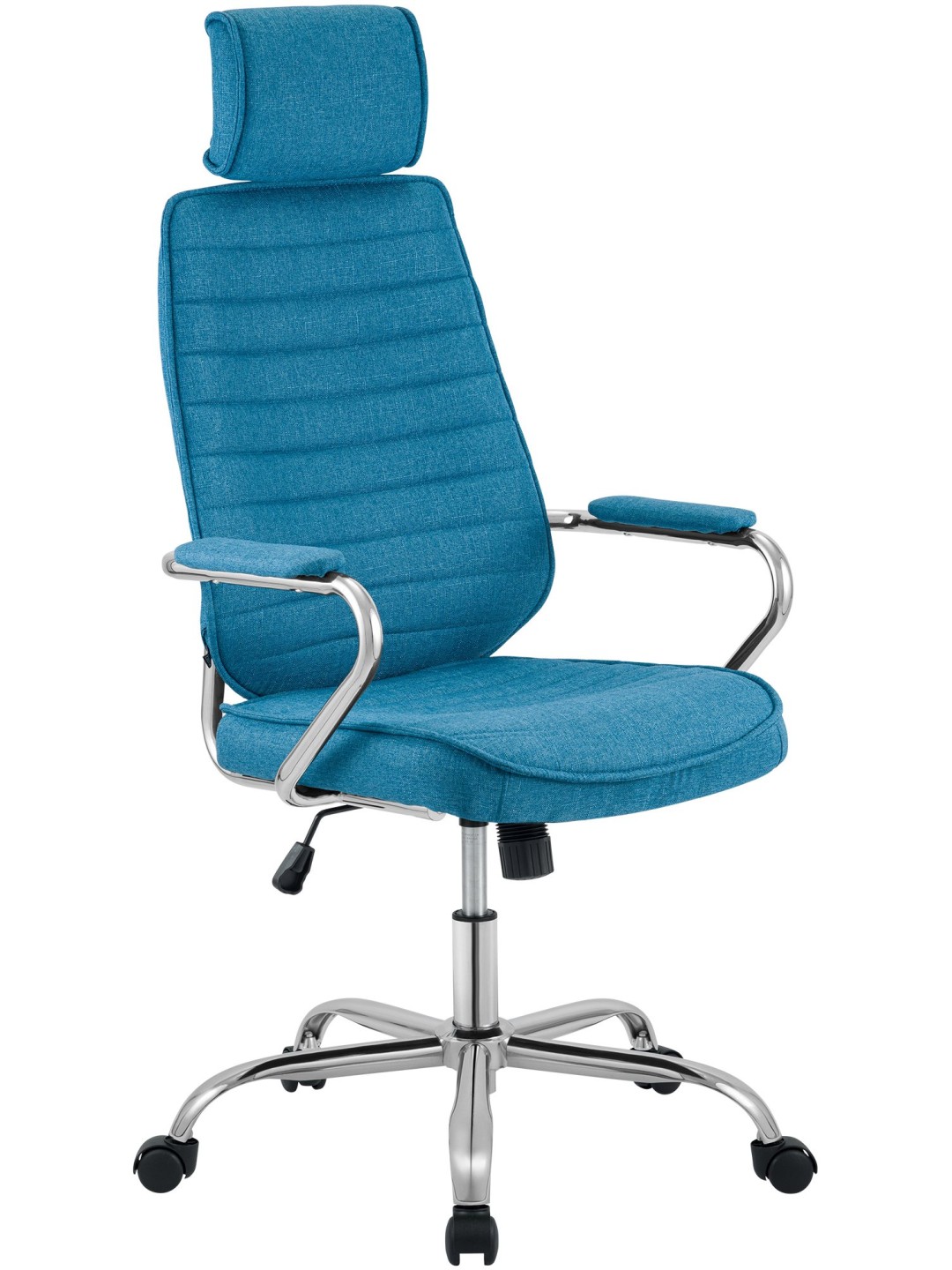 Bureaustoel Rako stof, blauw