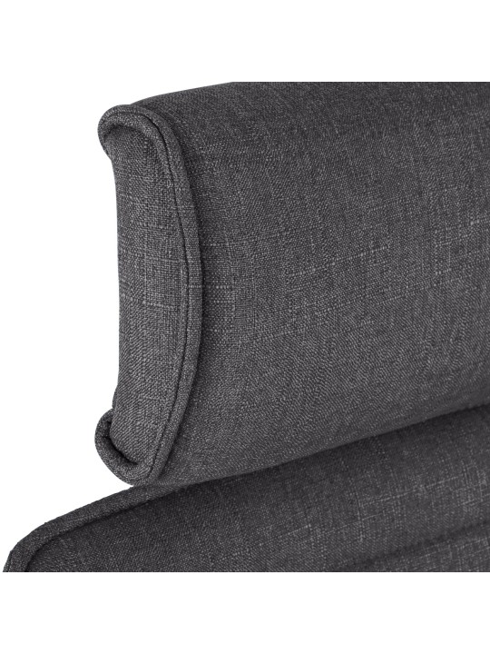 Bureaustoel Rako stof, donkergrijs