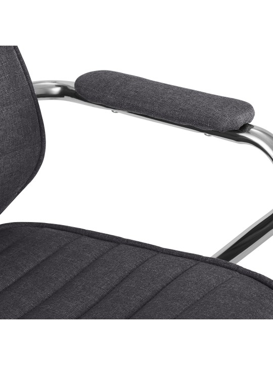 Bureaustoel Rako stof, donkergrijs