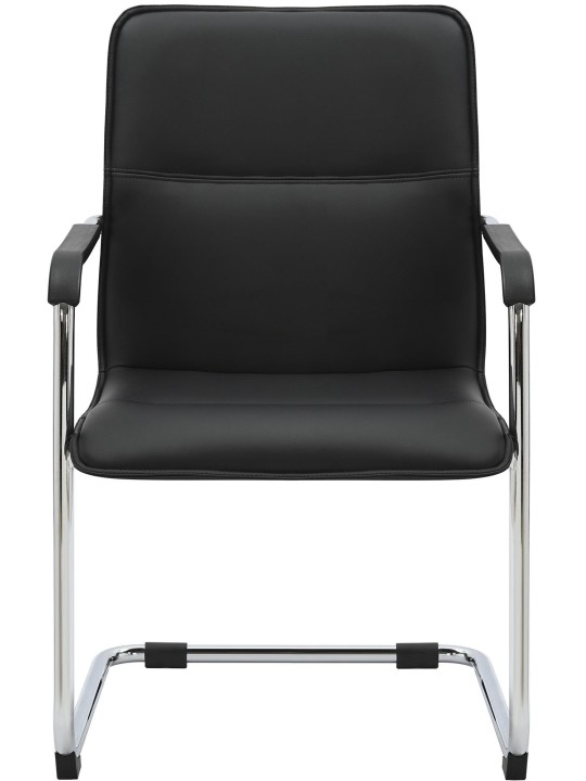 Set van 2 bezoekersstoelen Seattle, zwart Set van 2 bezoekersstoelen Seattle, zwart