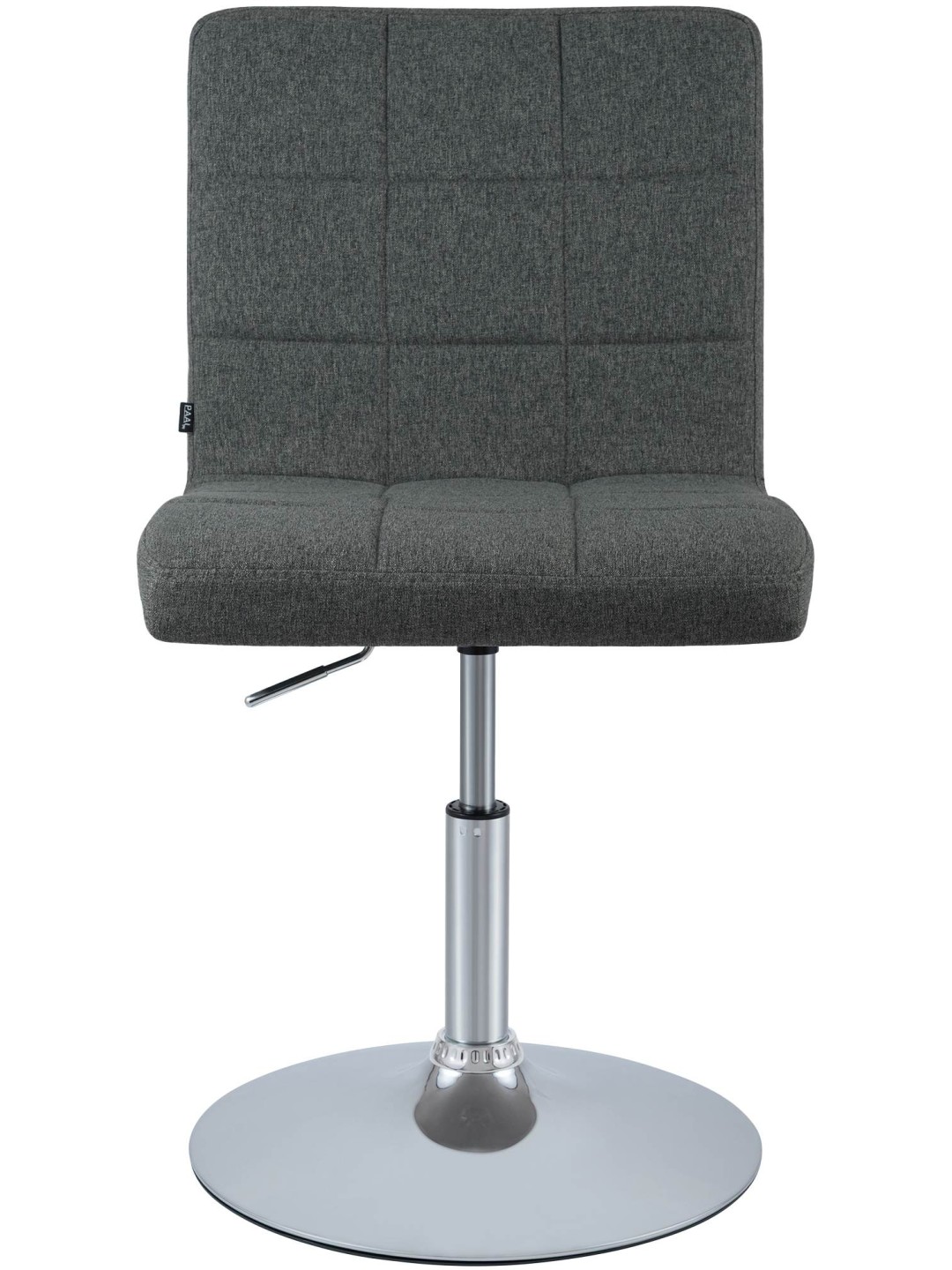 Stoel Ricky stof, donkergrijs