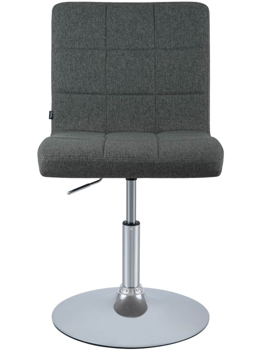 Stoel Ricky stof, donkergrijs