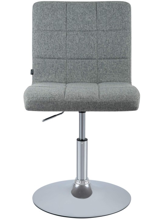 Stoel Ricky stof, grijs