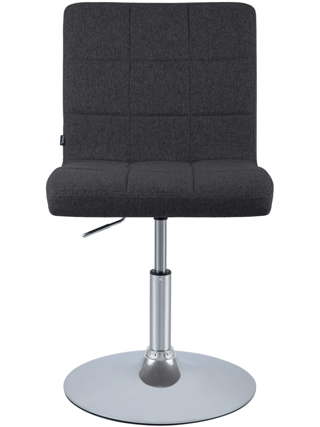 Stoel Ricky stof, zwart