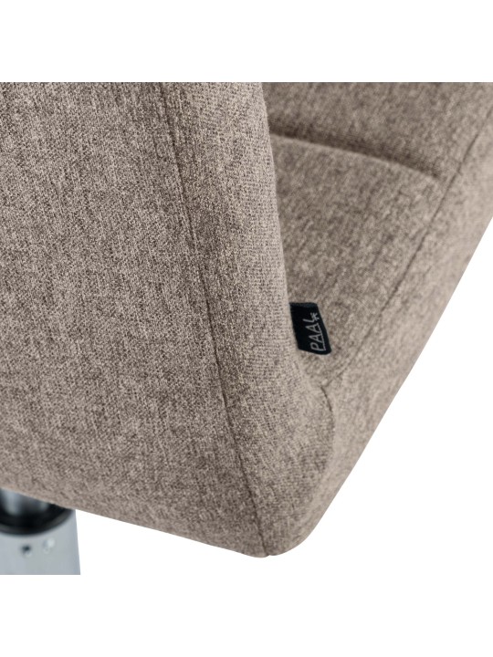 Stoel Ricky stof, taupe