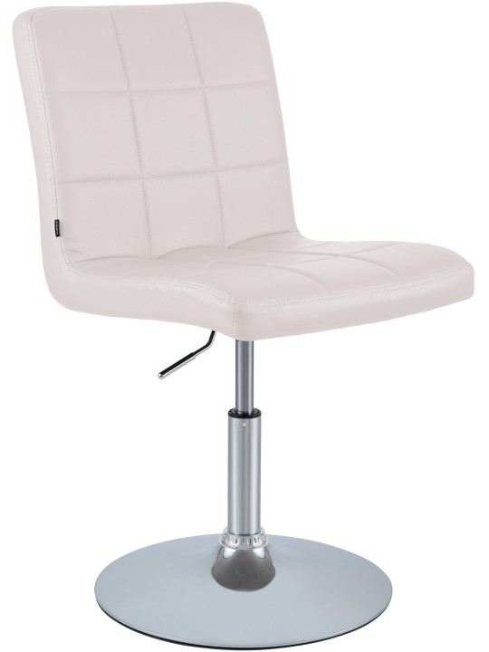 Stoel Ricky kunstleer, wit