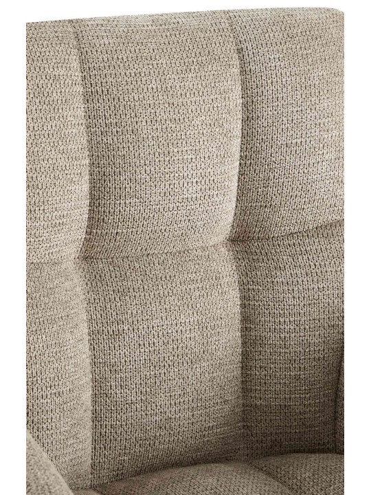 Eetkamerstoel Jonah stof, taupe