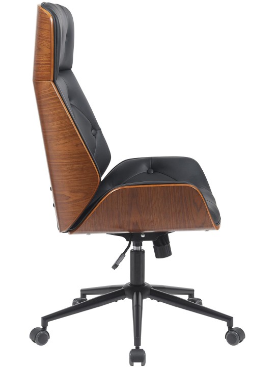 Bureaustoel Martil walnoot/, zwart Bureaustoel Martil walnoot/, zwart