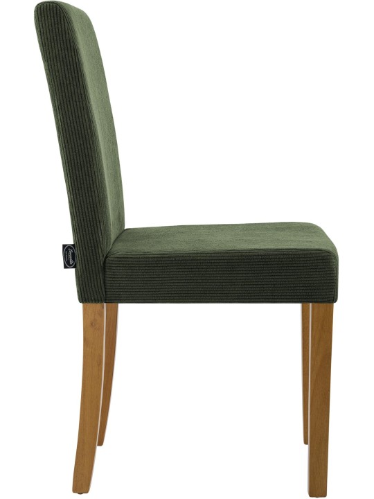 Eetkamerstoel Ina Cord antiek licht, groen Eetkamerstoel Ina Cord antiek licht, groen
