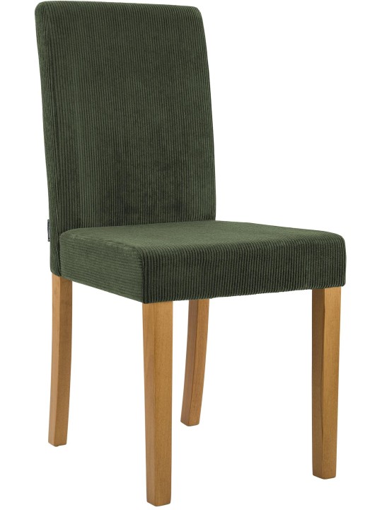 Eetkamerstoel Ina Cord antiek licht, groen Eetkamerstoel Ina Cord antiek licht, groen