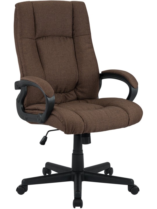 Bureaustoel XL Sparta stof, bruin Bureaustoel XL Sparta stof, bruin