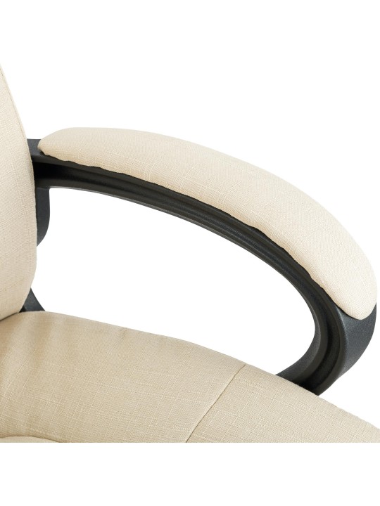 Bureaustoel XL Sparta stof, crème Bureaustoel XL Sparta stof, crème