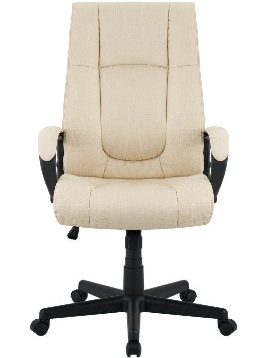 Bureaustoel XL Sparta stof, crème Bureaustoel XL Sparta stof, crème