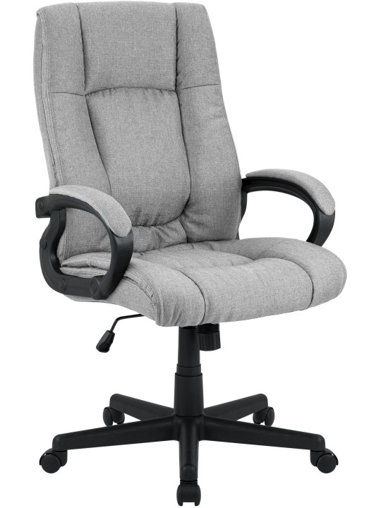 Bureaustoel XL Sparta stof, grijs Bureaustoel XL Sparta stof, grijs