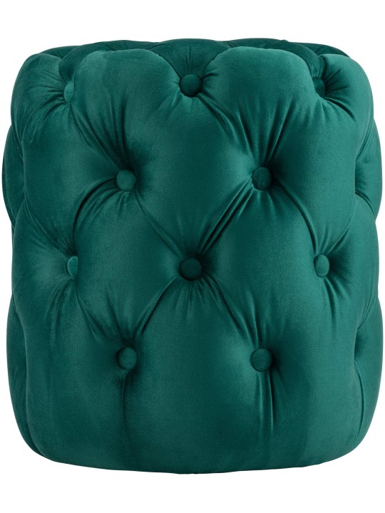 Kruk Drancy Fluweel M, donkergroen Kruk Drancy Fluweel M, donkergroen