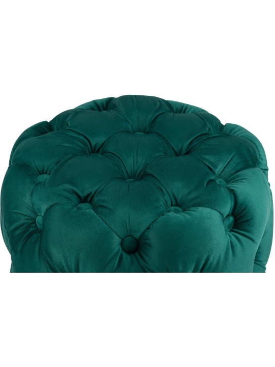 Kruk Drancy Fluweel M, donkergroen Kruk Drancy Fluweel M, donkergroen