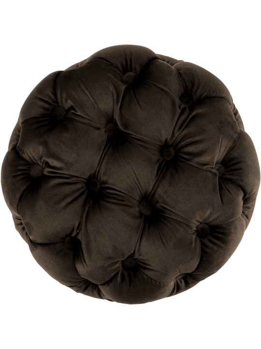 Kruk Drancy Fluweel M, donkerbruin Kruk Drancy Fluweel M, donkerbruin