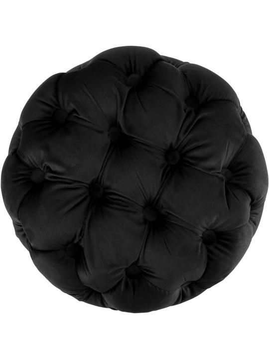 Kruk Drancy Fluweel M, zwart