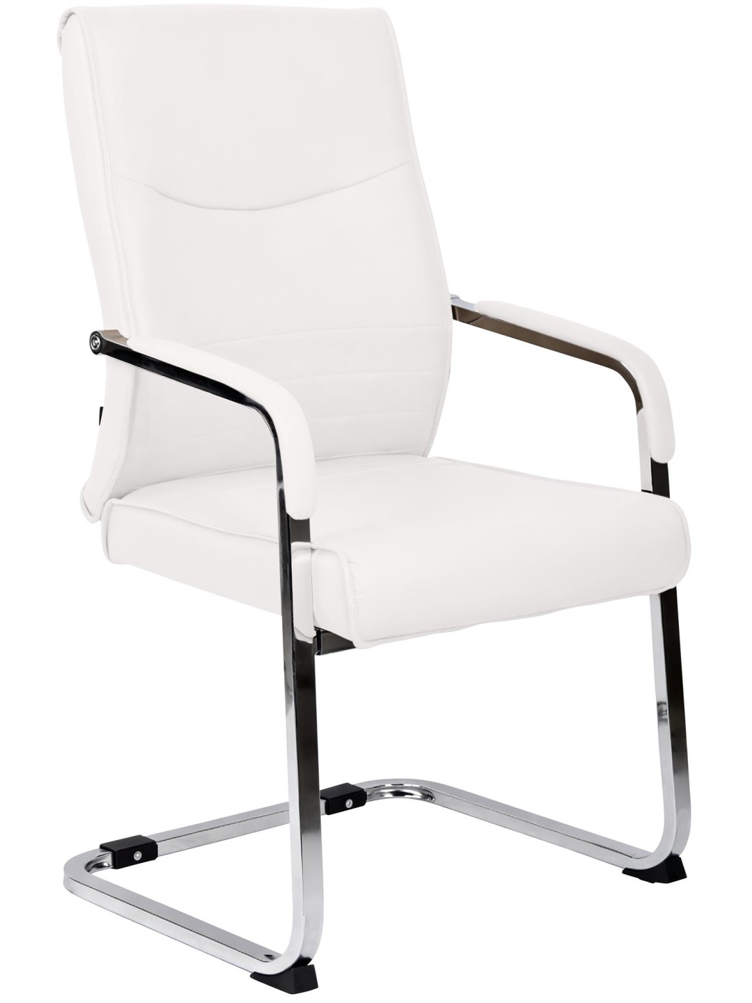 Besucherstuhl Hobart, wit