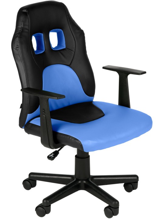 Kinderbureaustoel Fun, zwart/blauw Kinderbureaustoel Fun, zwart/blauw
