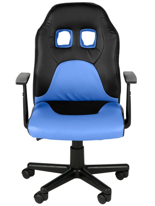 Kinderbureaustoel Fun, zwart/blauw Kinderbureaustoel Fun, zwart/blauw