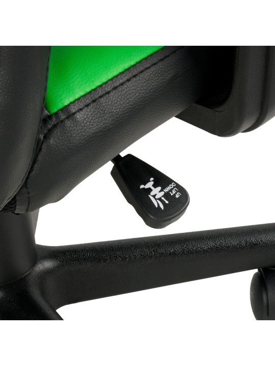 Kinderbureaustoel Fun, zwart/groen