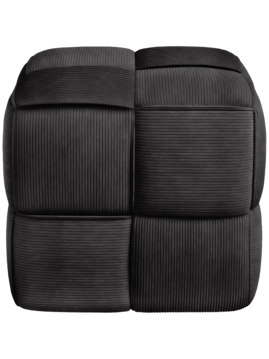 Kruk Forinta Cord, donkergrijs Kruk Forinta Cord, donkergrijs