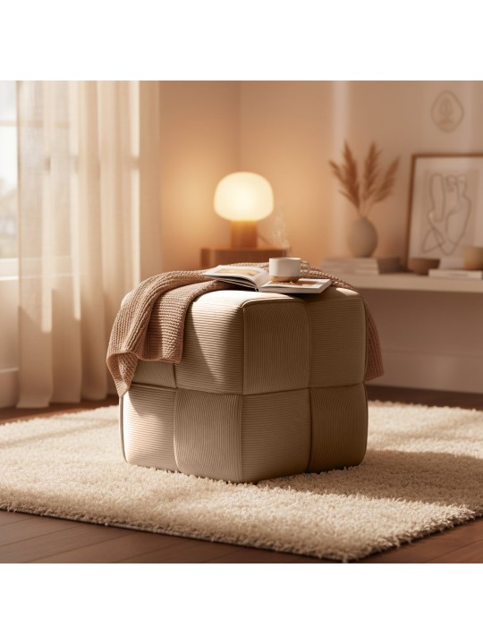 Kruk Forinta Cord, taupe Kruk Forinta Cord, taupe