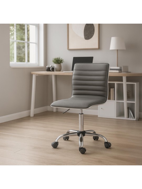 Werkkruk Alamosa kunstleer, grijs