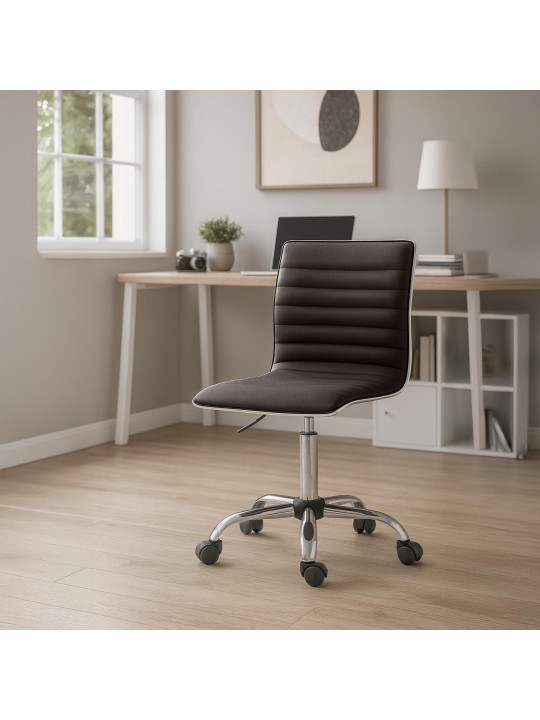 Werkkruk Alamosa kunstleer, bruin