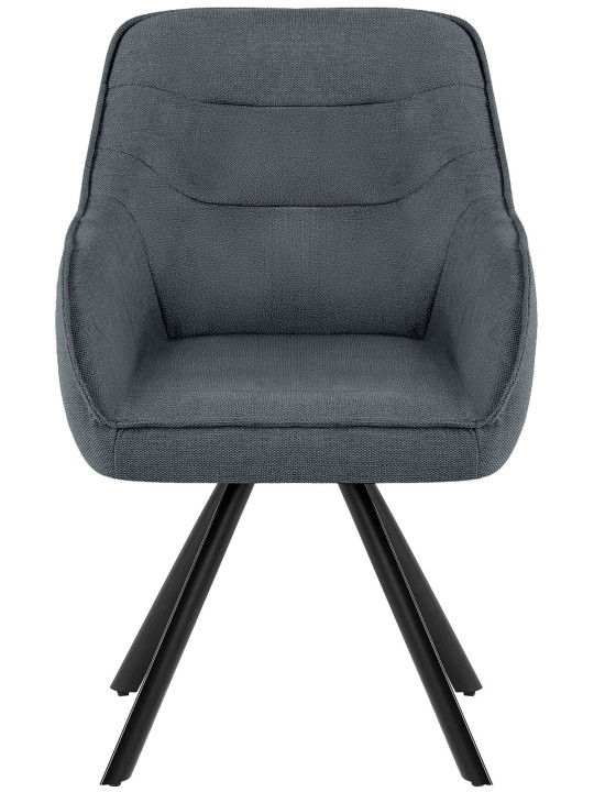 Stoel Pettuli stof, donkergrijs Stoel Pettuli stof, donkergrijs