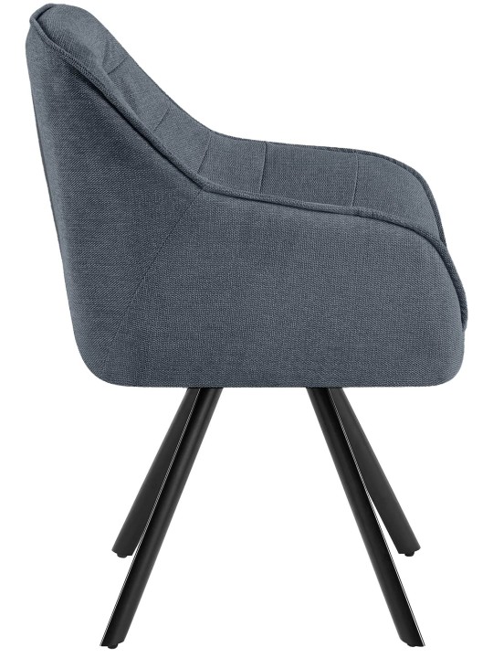 Stoel Pettuli stof, donkergrijs Stoel Pettuli stof, donkergrijs