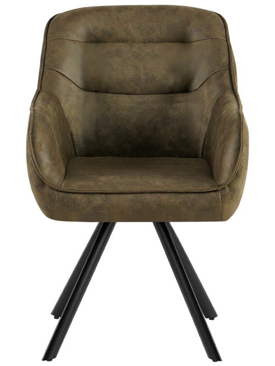 Stoel Pettuli Vintage, antiek groen
