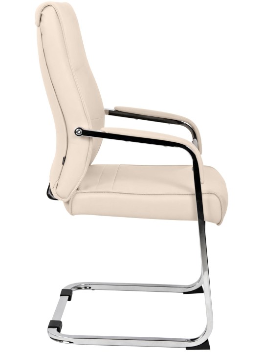Bezoekersstoel Hobart, crème Bezoekersstoel Hobart, crème