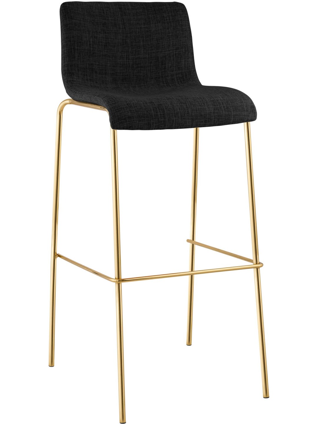 Barkruk Hoover Stof 1,20 meter Goud, donkergrijs