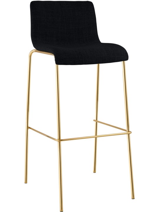 Barkruk Hoover Stof 1,20 meter Goud, zwart Barkruk Hoover Stof 1,20 meter Goud, zwart