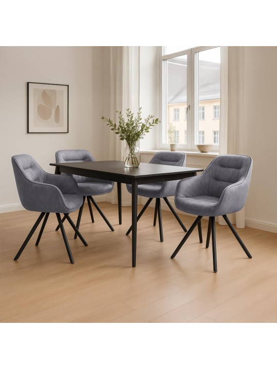 Stoel Russel Vintage, grijs