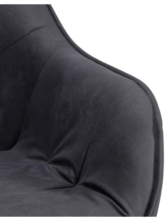 Stoel Russel Vintage, zwart