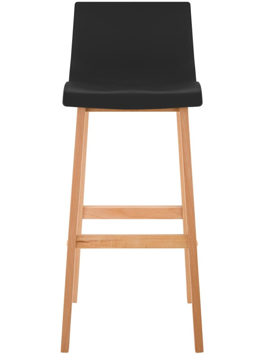 Barkruk Hoover Natura 4-poots frame, zwart