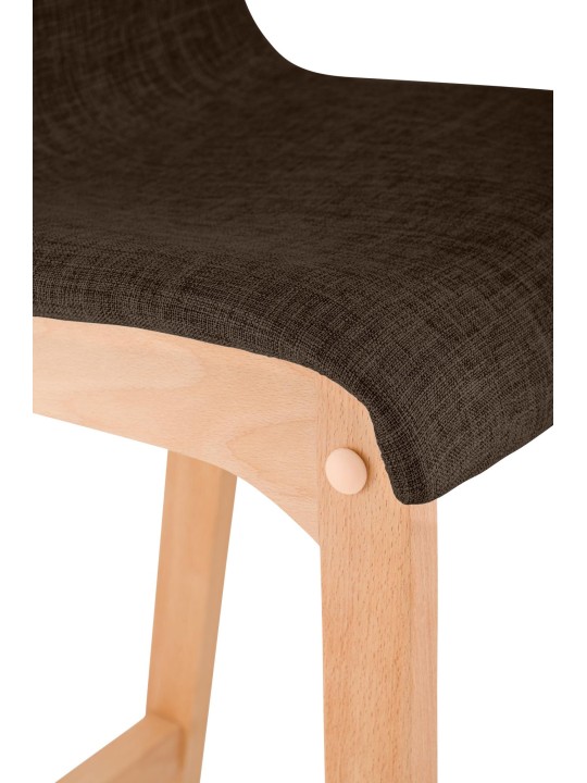 Barkruk Hoover stof Natura, bruin Barkruk Hoover stof Natura, bruin