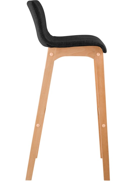 Barkruk Hoover stof Natura, donkergrijs Barkruk Hoover stof Natura, donkergrijs