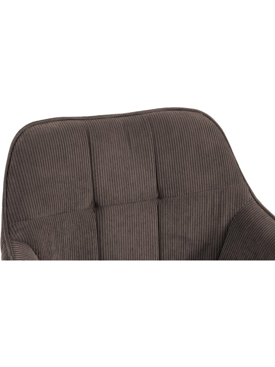 Eetkamerstoel Vienna Cord natura, bruin