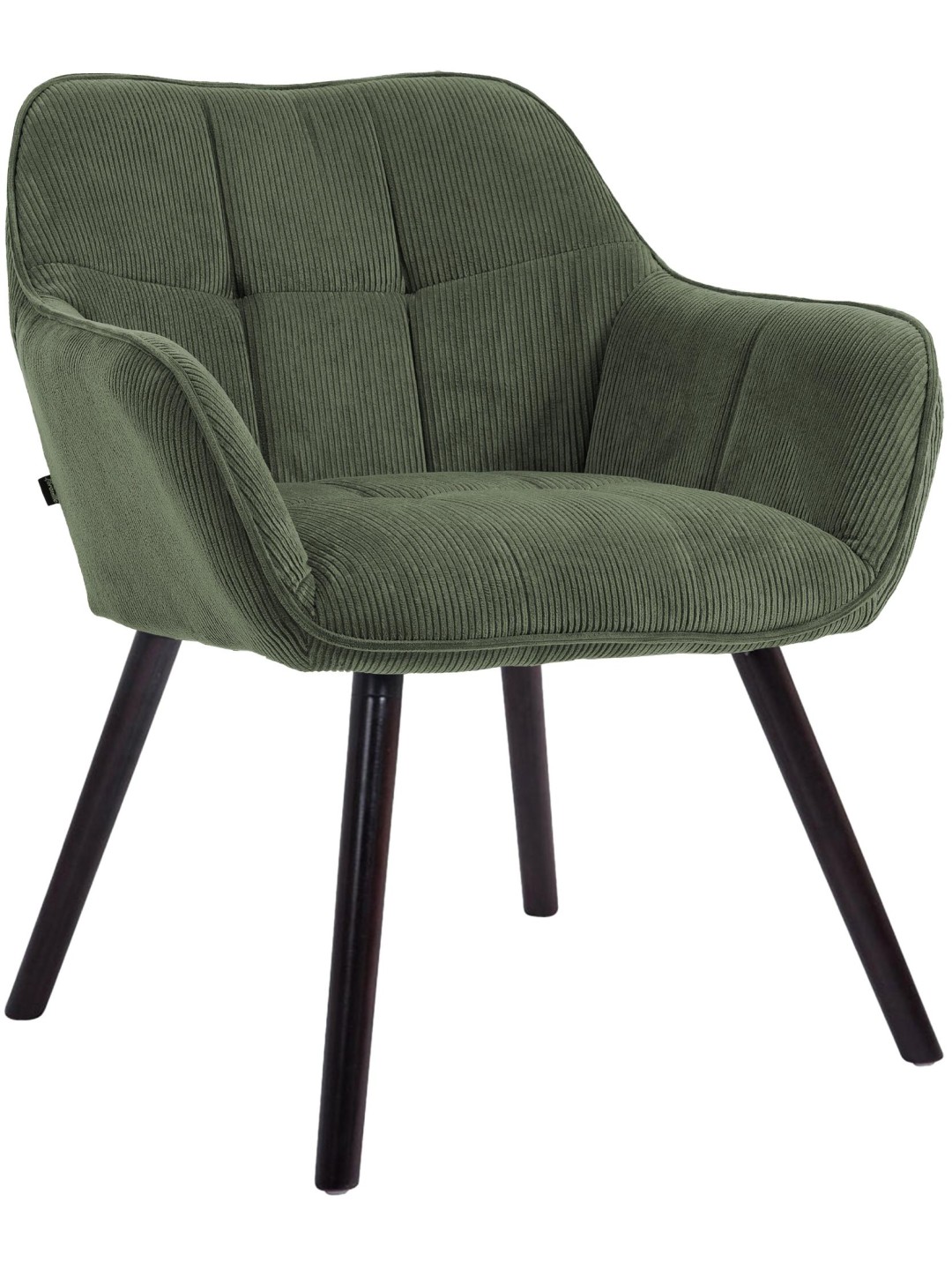 Vienna Cord eetkamerstoel, groen