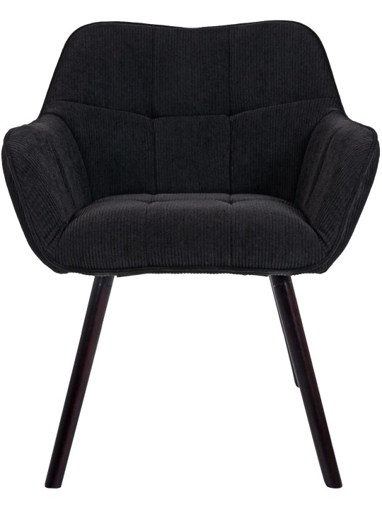 Vienna Cord eetkamerstoel, zwart Vienna Cord eetkamerstoel, zwart